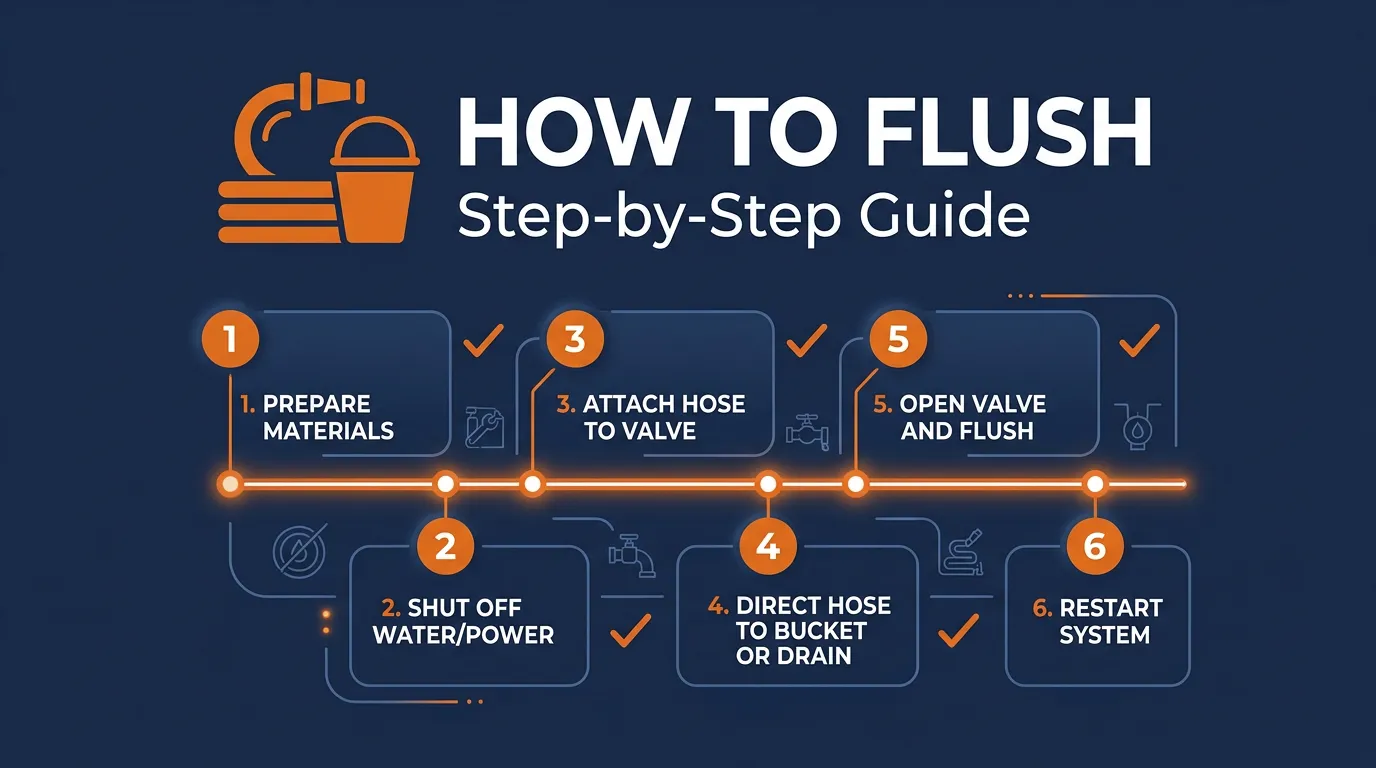 How to Drain and Flush Your Water Heater (Step-by-Step)